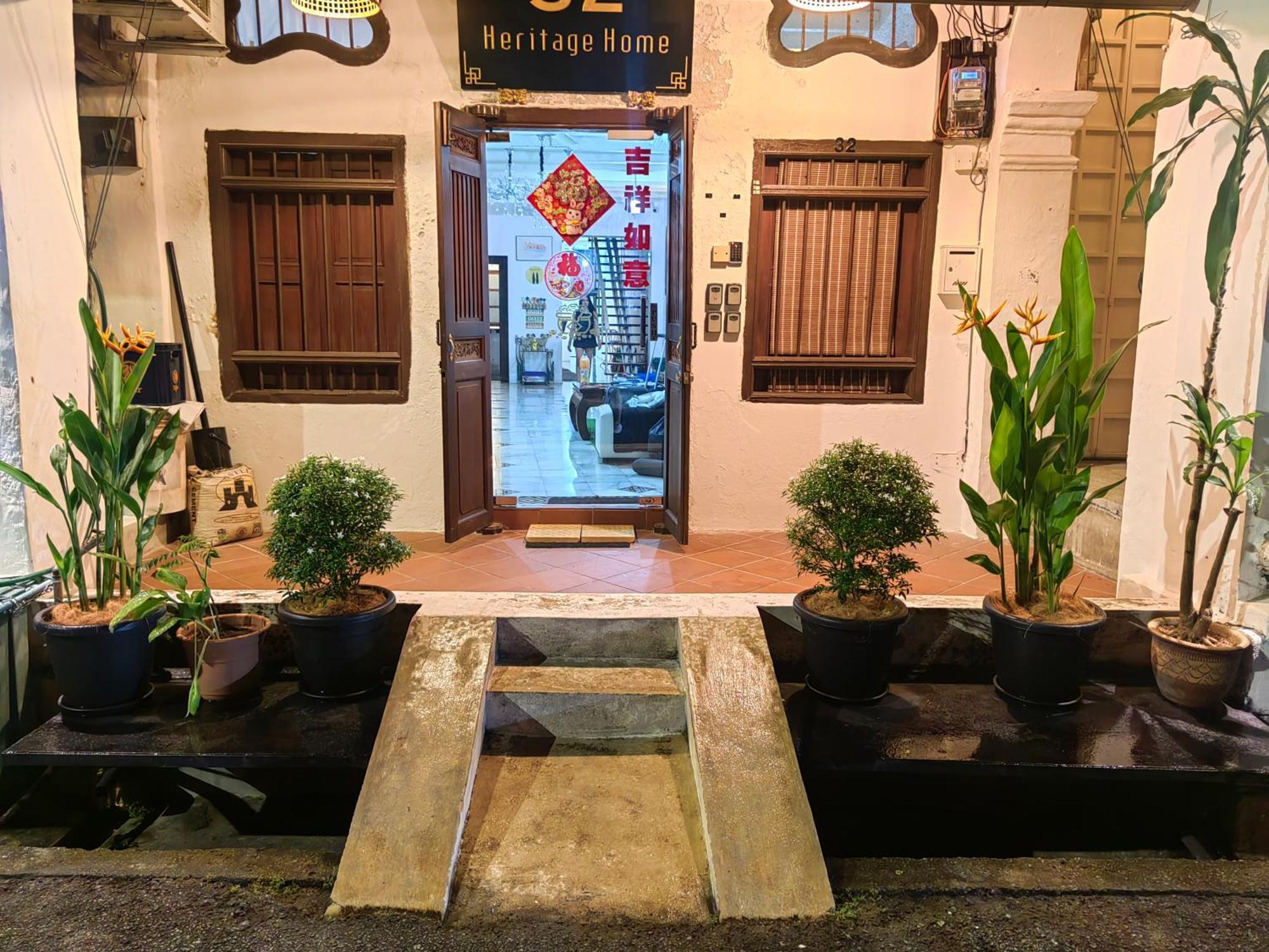 조지타운 Rumah Warisan Penang 빌라 외부 사진